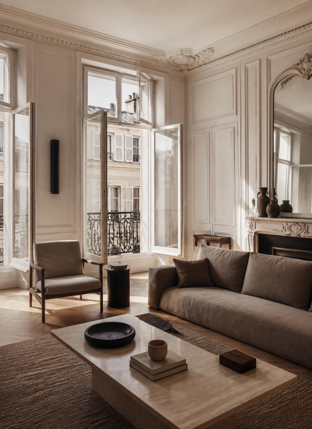 Appartement haussmannien parisien — sélection Junot Location & Gestion